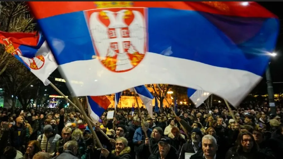 протест, Сербия